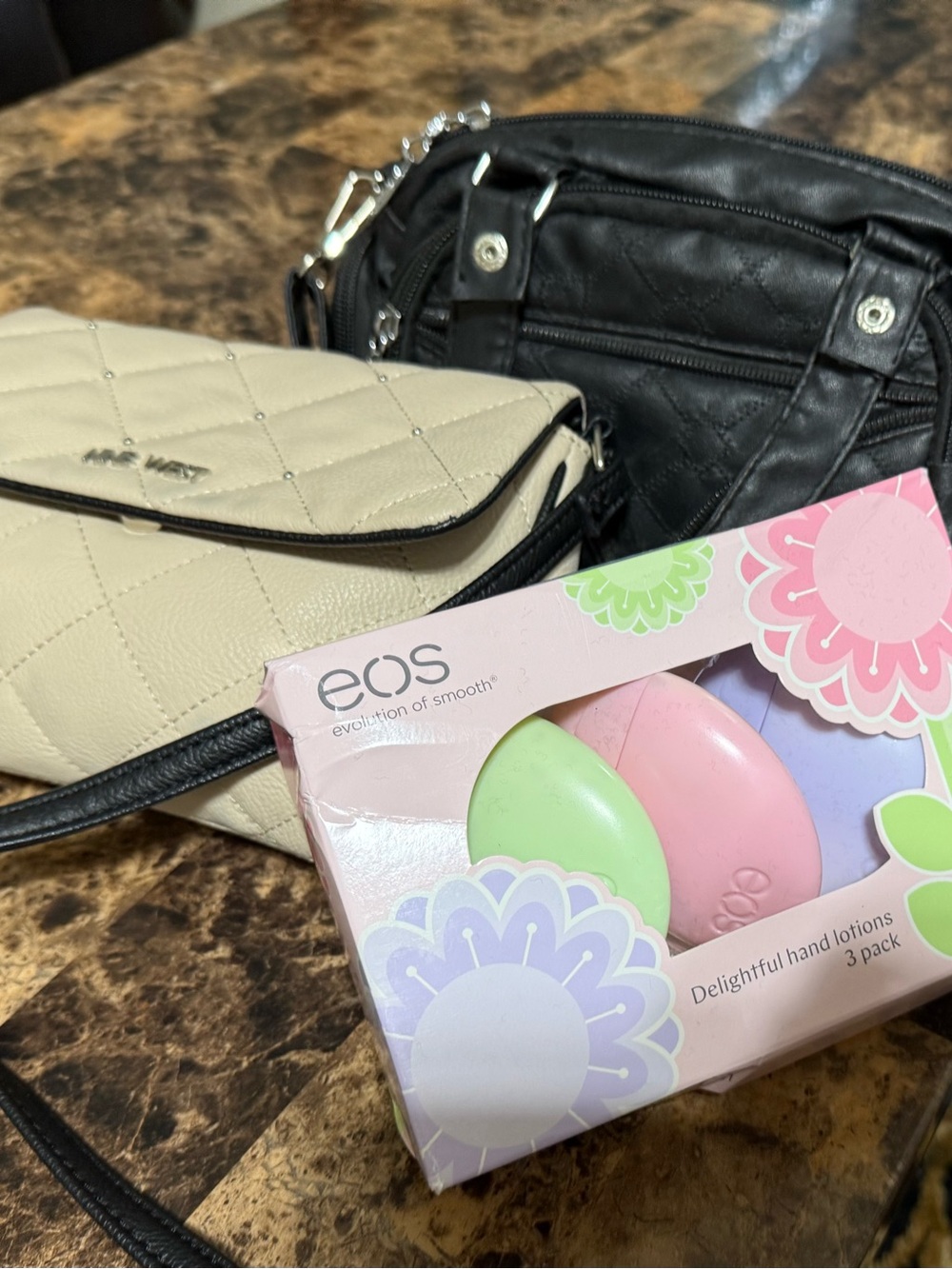 Bundle of two bags and lotion